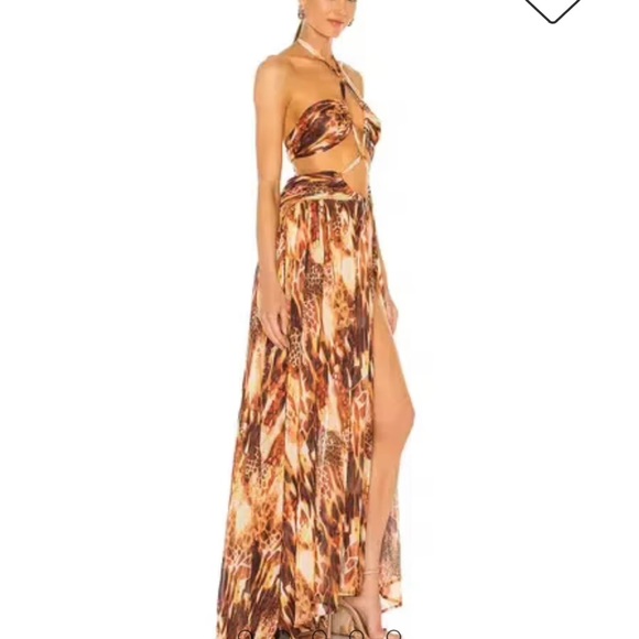 Bronx and Banco Fire Gown in Multicolour size Medium NWT - Picture 3 of 13